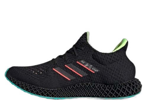 adidas Futurecraft 4D Black Neon