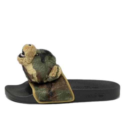 adidas JS Adilette Jeremy Scott Teddy Camo