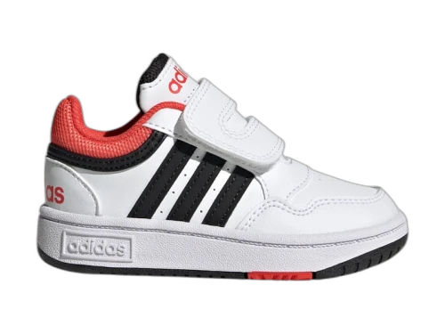 adidas Hoops Cloud White Core Black Bright Red (TD)