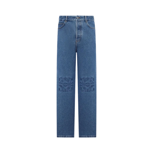 Loewe Anagram Baggy Jeans 'Blue'