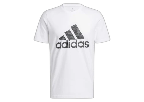 adidas Camo Short Sleeve Tee White