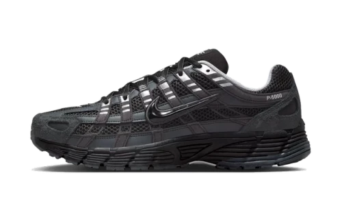 Nike P-6000 Suede Anthracite Metallic Silver