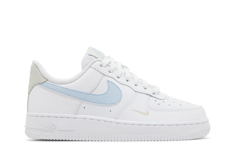 Nike Air Force 1 Low White Light Armory Blue Mini Swoosh (Women's)