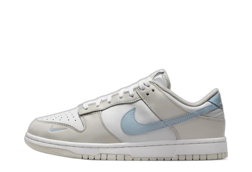 Nike Dunk Low Light Bone Armory Blue (Women's)