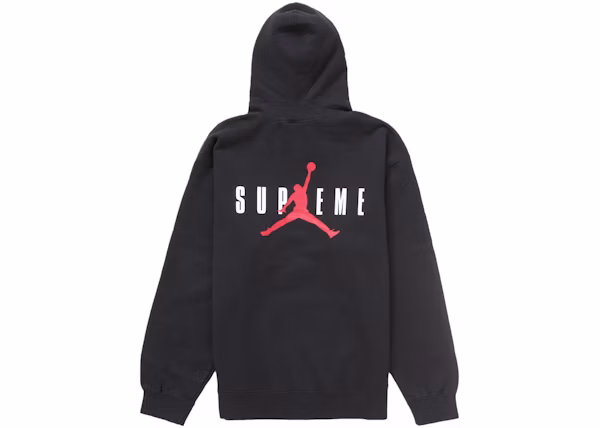 Supreme Jordan Hooded Sweatshirt (FW24) Black