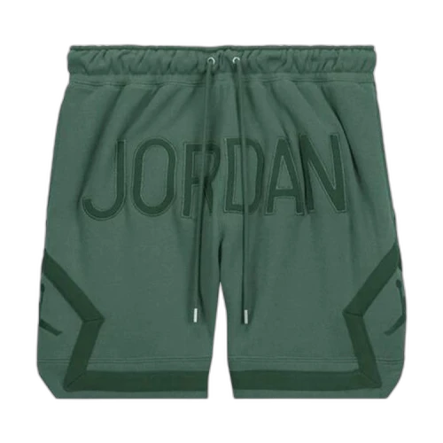 Jordan x Nina Chanel Abney Fleece Shorts Green Stone