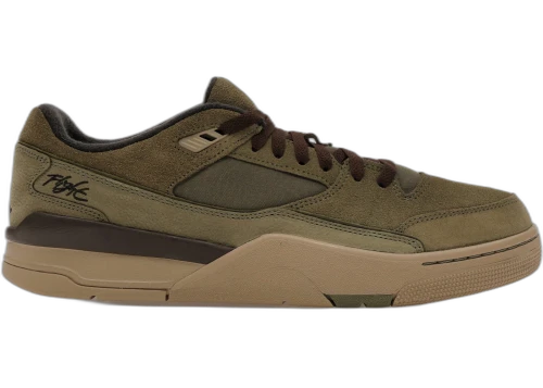 Jordan Flight Court Medium Olive Baroque Brown