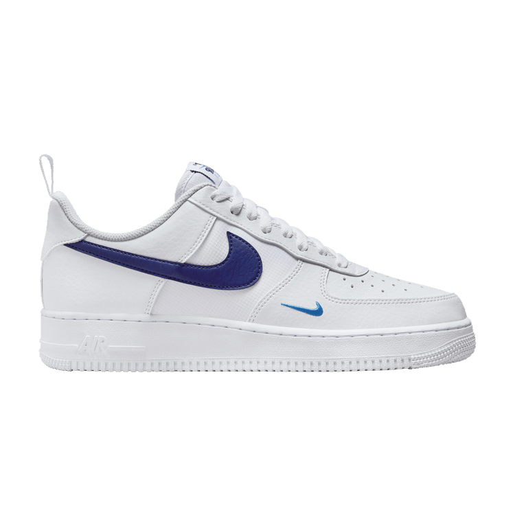 Nike Air Force 1 Low White Light Photo Blue Deep Royal Blue
