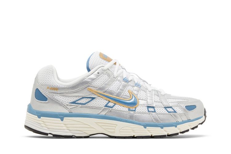 Nike P-6000 Metallic Silver Aegean Storm