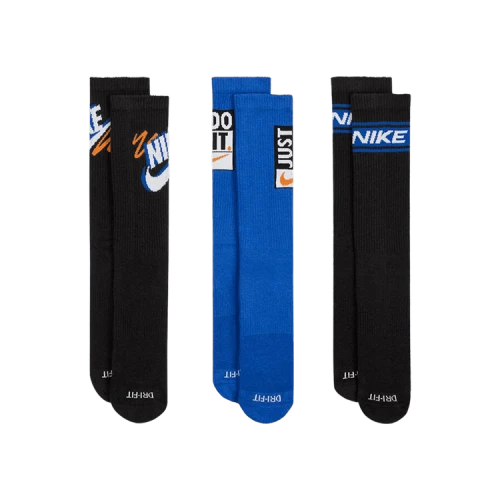 Nike Everyday Plus Crew Socks (3 Pairs) 'Multicolor'