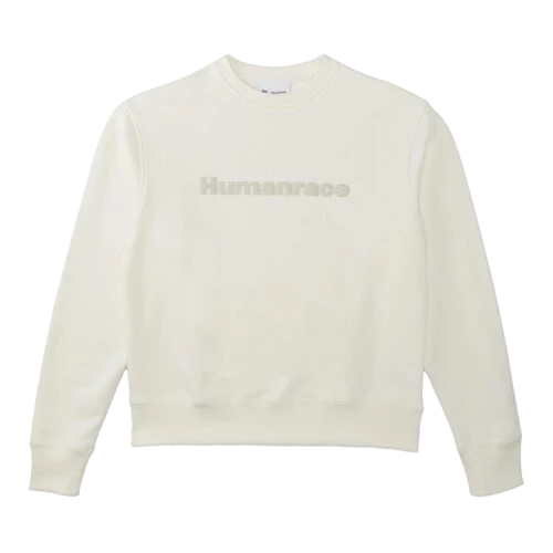 adidas x Pharrell Humanrace Logo Sweatshirt 'White'
