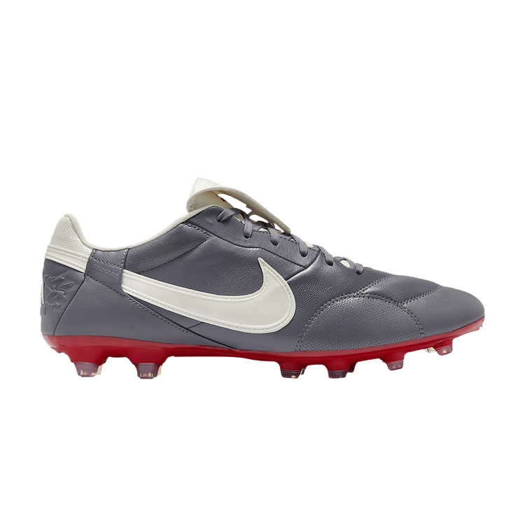 Nike Premier 3 FG Light Graphite Varsity Red