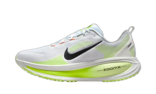 Nike Vomero 18 White Barely Volt Black