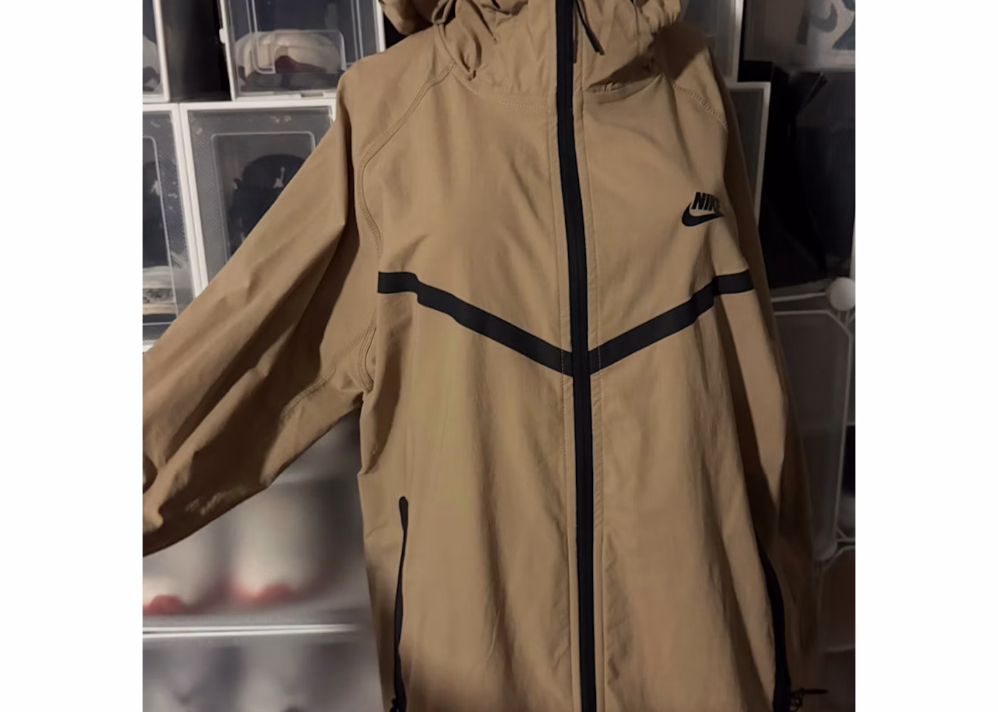 Nike Tech Fleece Windrunner Full-Zip Jacket Khaki