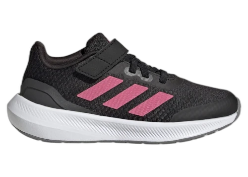 adidas Runfalcon 3.0 Elastic Lace Top Strap Core Black Pulse Magenta Grey Six (GS)