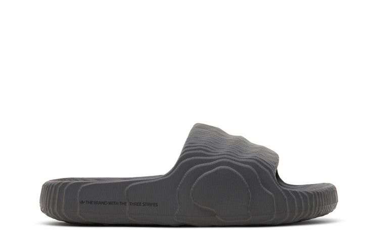adidas Adilette 22 Slides Grey Five