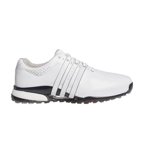 adidas Tour360 25 Spikeless Golf White Collegiate Navy Red