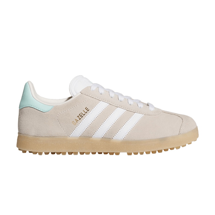 adidas Gazelle Spikeless Golf Chalk White Clear Mint (Women's)