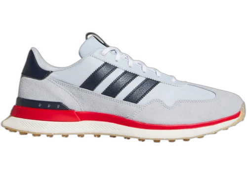 adidas S2G 26 Textile Spikeless Golf Crystal Sky Navy Better Scarlet