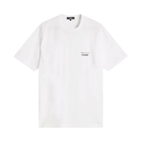 Comme des Garçons Homme Cotton Jersey Print Logo T-Shirt 'White'