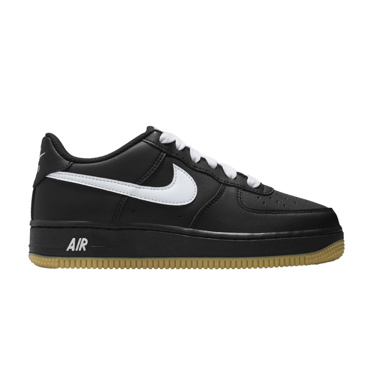 Nike Air Force 1 Low LV8 3 Black White Gum (GS)