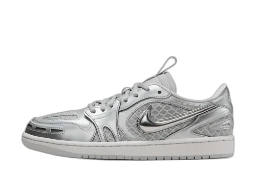 Jordan 1 Low Method of Make V3 Metallic Silver (Women's)