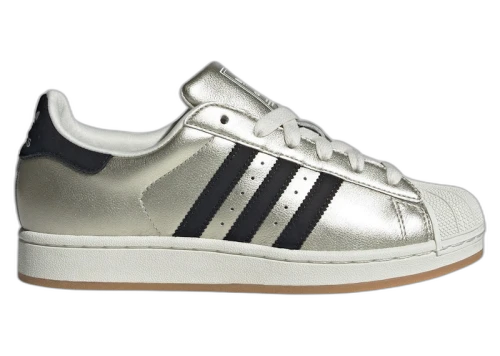 adidas Superstar II Alumina Core Black Gum (Women's)