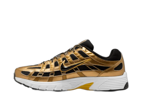 Nike P-6000 Metallic Gold Infinite Gold White Black