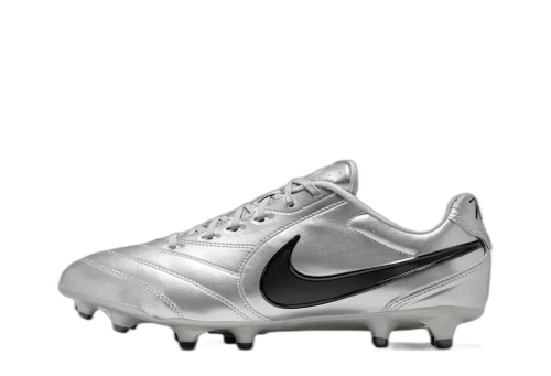 Nike Tiempo Ligera Pro FG Metallic Silver Black