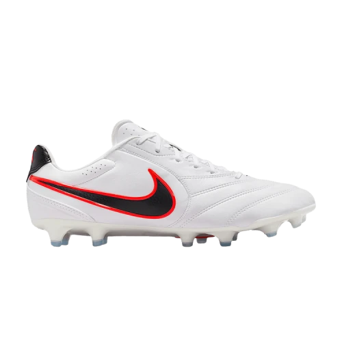 Nike Tiempo Ligera Pro FG White Bright Crimson Black