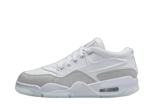 Jordan 4 RM White Metallic Silver (Women's)