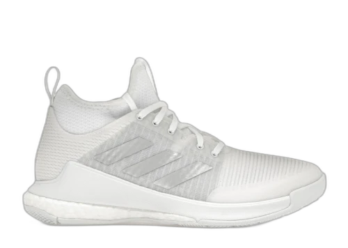 adidas Crazyflight Mid Cloud White Silver Metallic Grey (Women's)