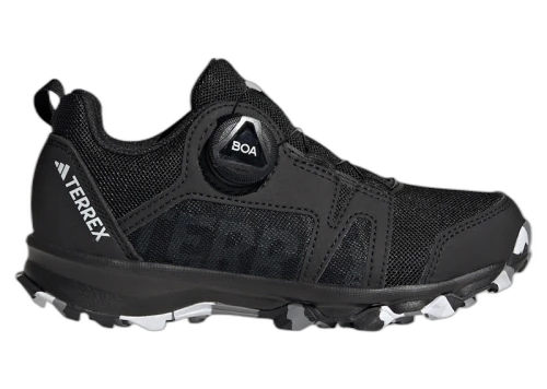 adidas Terrex Agravic BOA Trail Core Black Cloud White Grey Three (GS)