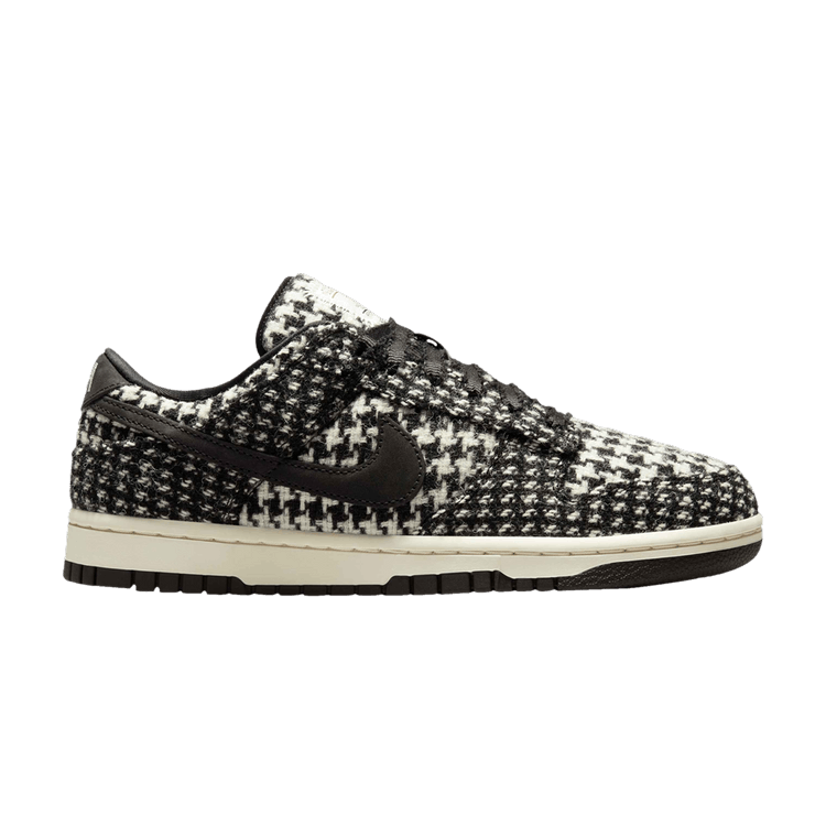 Nike Dunk Low Harris Tweed White Black Multi (Women's)