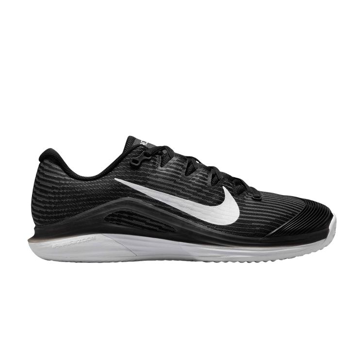 Nike Court Vapor 12 Clay Black Dark Smoke Grey White (Women's)