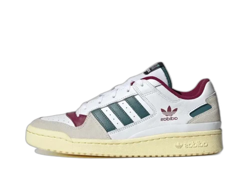 adidas Forum Low White Teal Burgundy