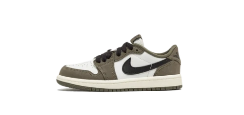 Jordan 1 Retro Low OG Medium Olive (PS)