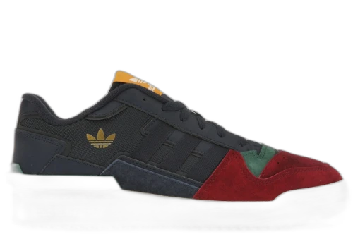 adidas Forum Exhibit Low 2.0 Collegiate Navy Burgundy Green