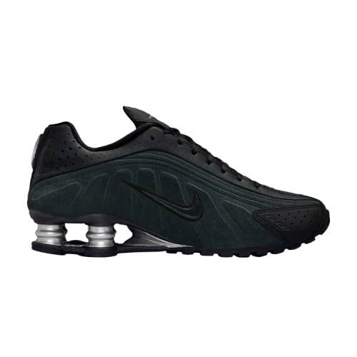 Nike Shox R4 Black Silver Seaweed (Women's)