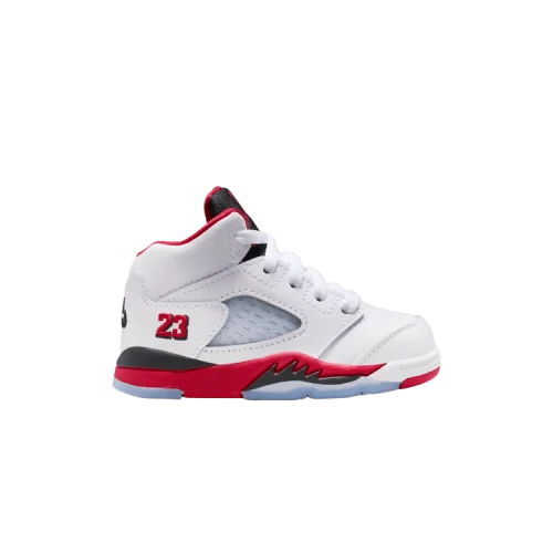 Jordan 5 Retro Fire Red Black Tongue (2025) (TD)