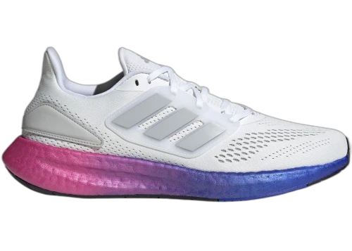 adidas Pureboost 22 Cloud White Grey Lucid Blue