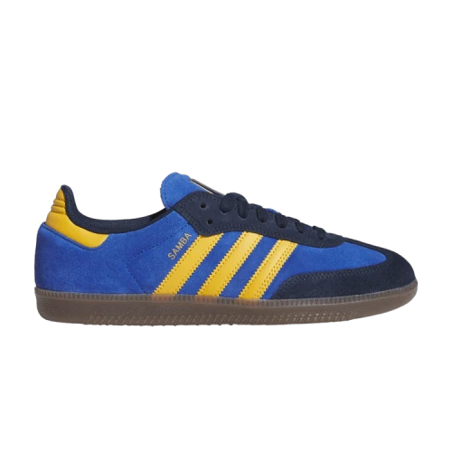 adidas Samba ADV Collegiate Navy Preloved Yellow