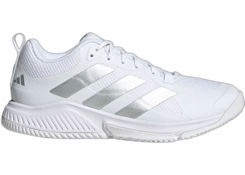 adidas Court Team Bounce 2.0 Cloud White Silver Metallic Grey (Women's)