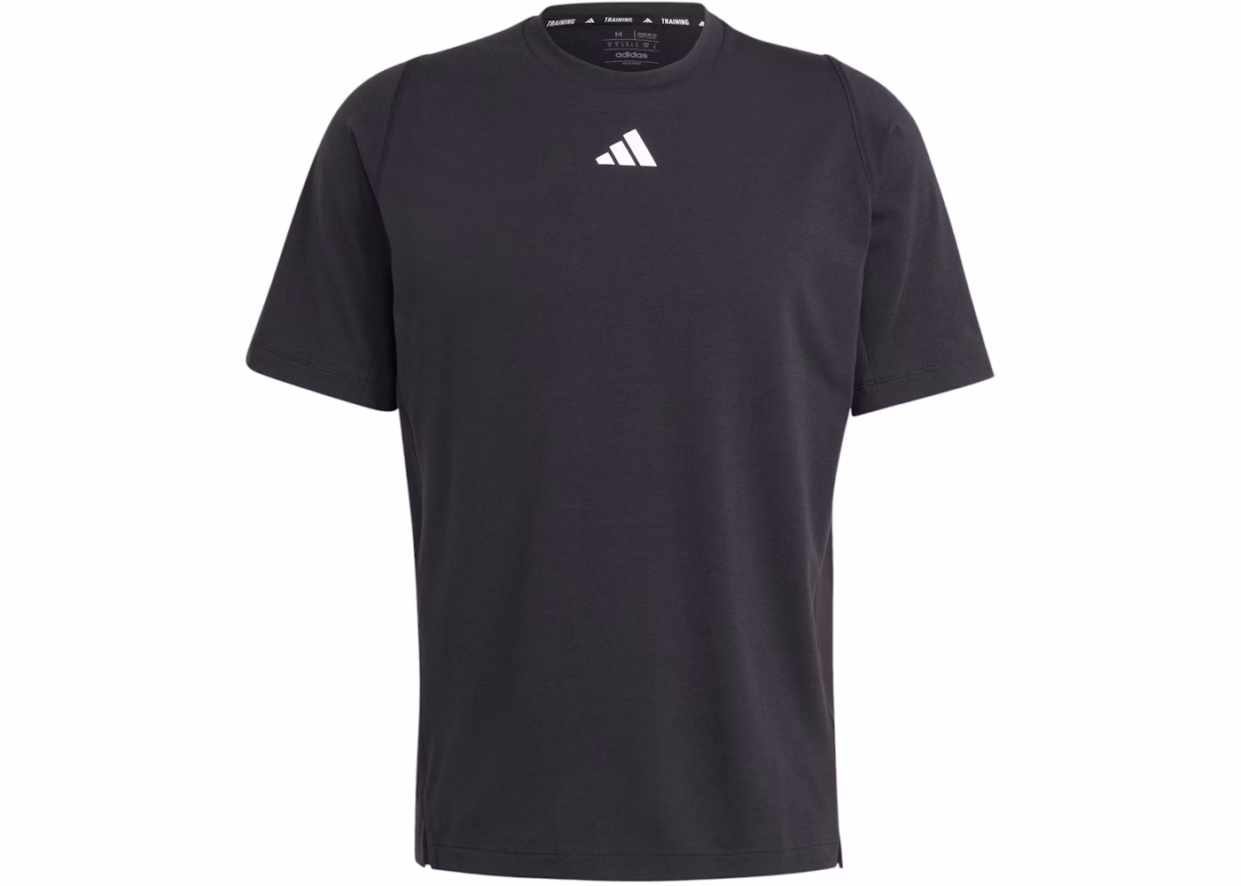 adidas Train Icons 3 Bar Logo Tee Black