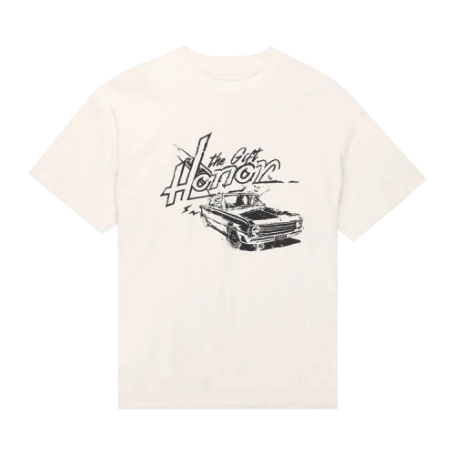Honor The Gift Joy Ride T-Shirt 'Bone'