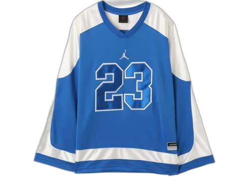 Jordan Brooklyn University Hockey Jersey Blue/White