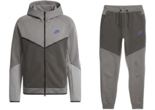 Nike Sportswear Tech Fleece Hoodie & Joggers Set (FW24) Pencil Point/Medium Ash/Sapphire