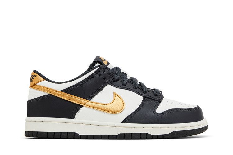 Nike Dunk Low Summit White Metallic Gold (GS)