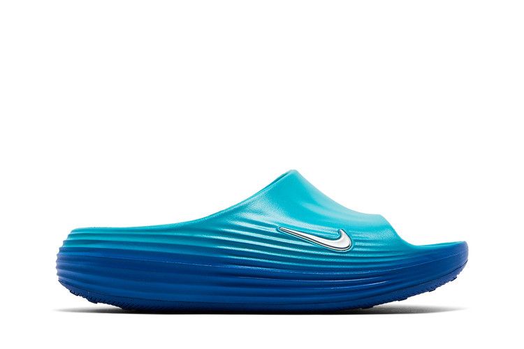 Nike ReactX Rejuven8 Slide Dusty Cactus Game Royal