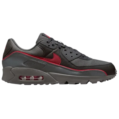 Nike Air Max 90 Premium Iron Grey University Red